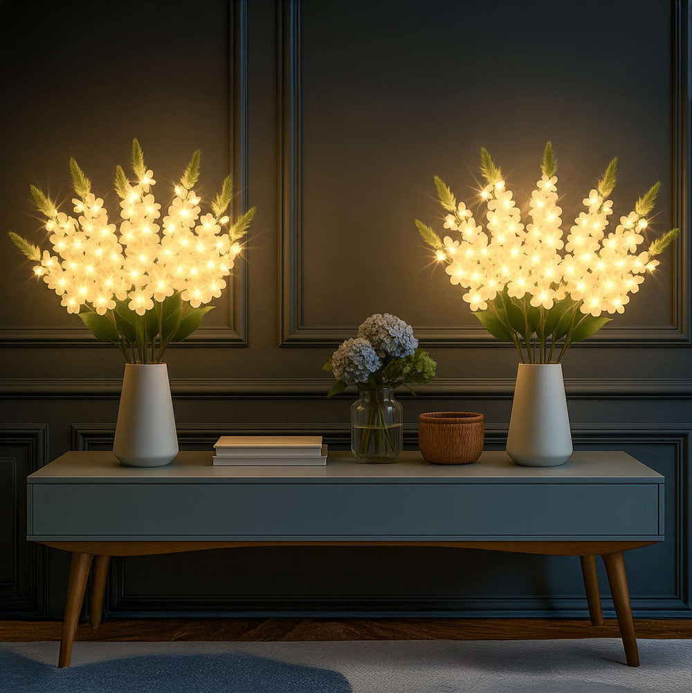 White Wonder Glow Flower