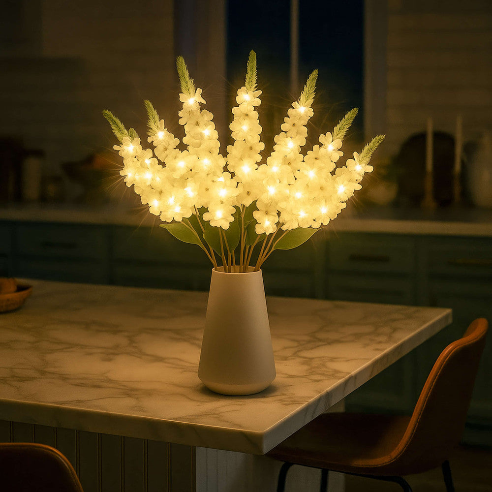 White Wonder Glow Flower