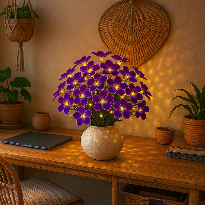 Whimsical Wildflower Lamp