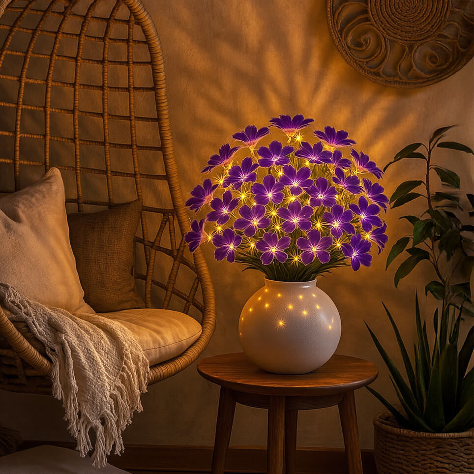Whimsical Wildflower Lamp