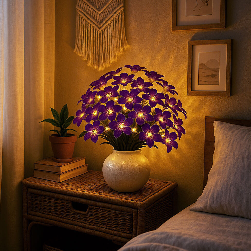 Whimsical Wildflower Lamp