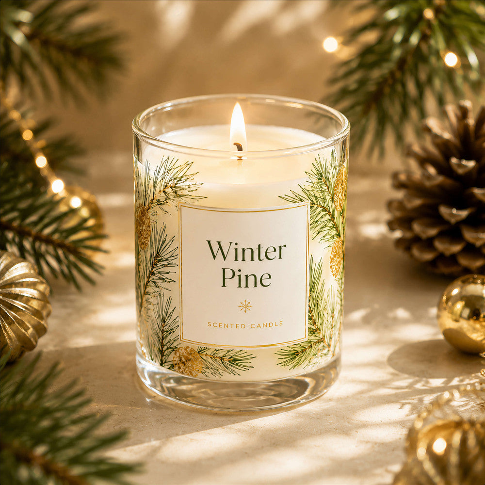 Winter Pine Candle