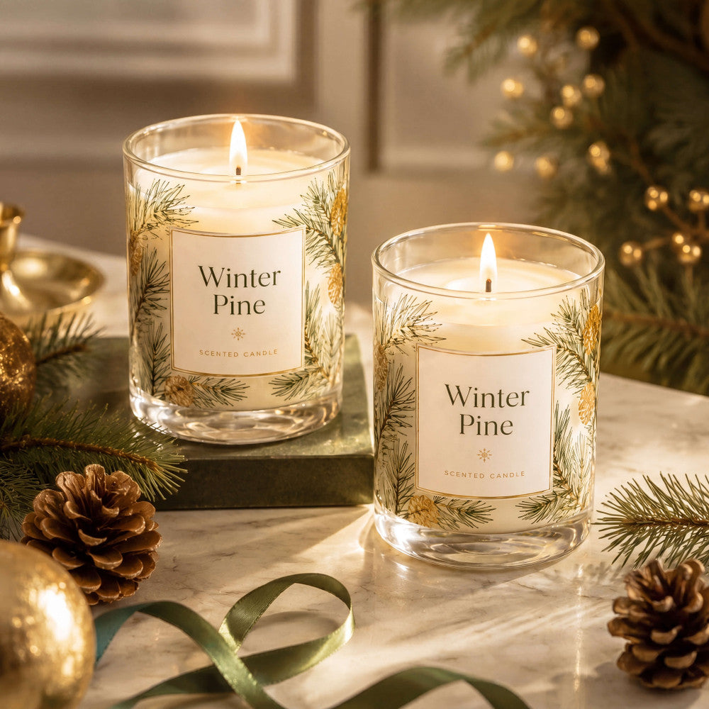 Winter Pine Candle