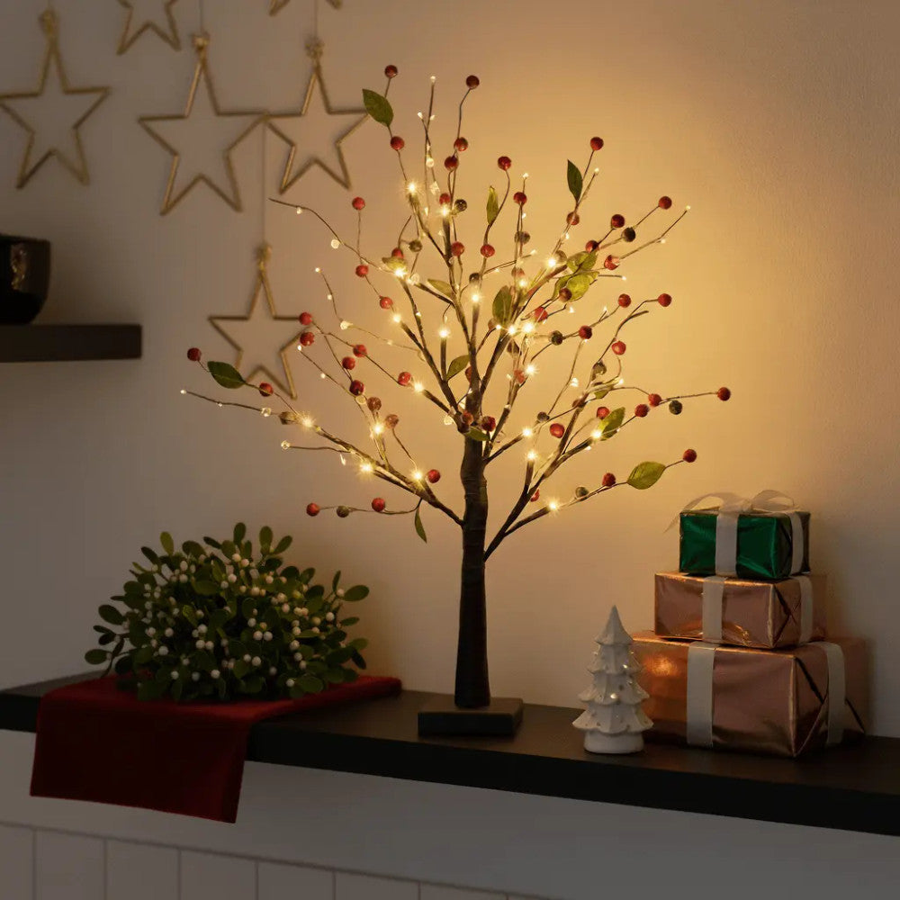 The Red Berry Blossom Tree