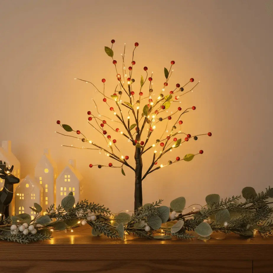 The Red Berry Blossom Tree